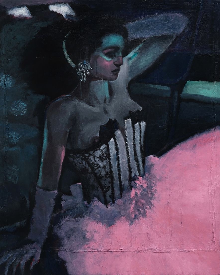AFTER THE BALLET After the Ballet, 2026, huile sur toile par Yers Keller