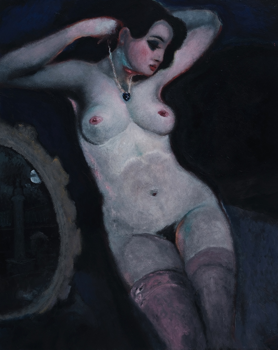 DARA Dara, 2006, huile sur toile, 92 x 73 cm, Yers Keller