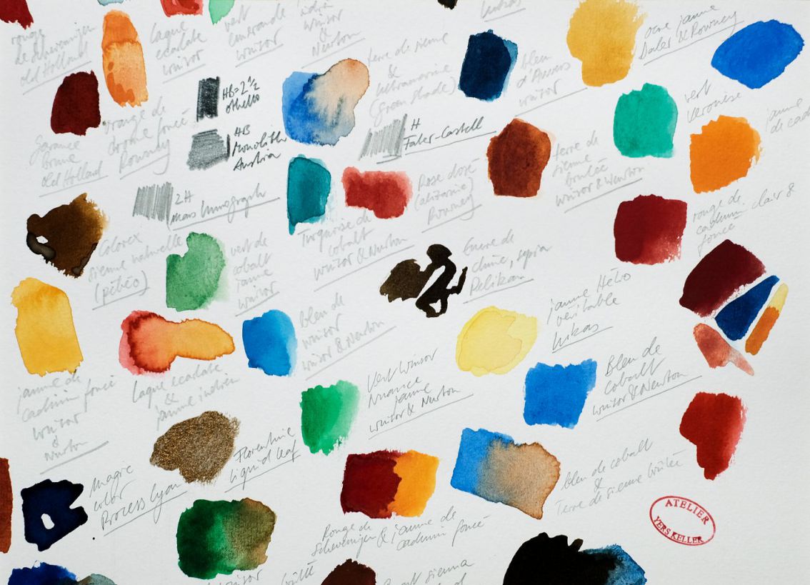 Boite d'aquarelle de Yers Keller